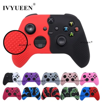 ivyueen mixcolor protective silicone skin for xbox series s x xss xsx controller thumbstick grip caps gamepad protector cover ivyueen mixcolor protective silicone skin for xbox series s x xss xsx controller thumbstick grip caps gamepad protector cover
