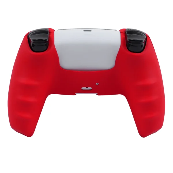 silicone protective case cover for playstation 5 controller skin gamepad games accessories for ps5 control with joystick caps