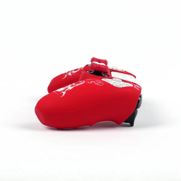 silicone protective case cover for playstation 5 controller skin gamepad games accessories for ps5 control with joystick caps