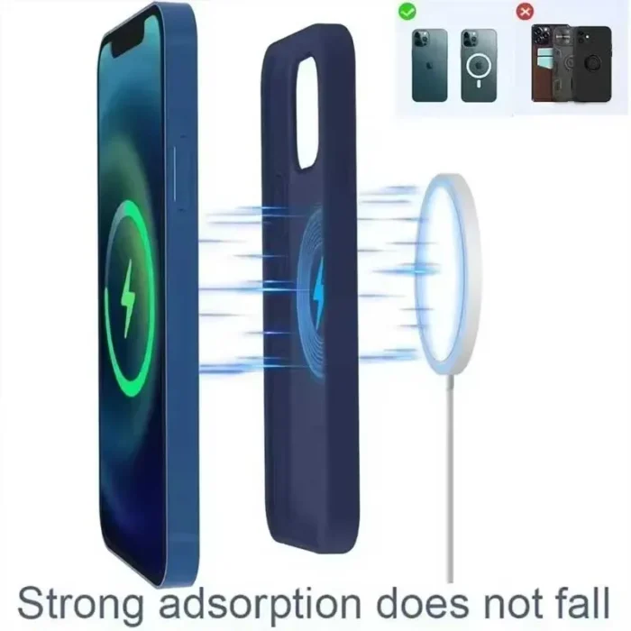 fast charger original magnetic wireless charging device for iphone 16 15 14 13 12 pro max mini usb c 8 plus xr x xs max airpods