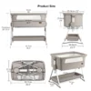 beside sleeper for baby,foldable travel cribs,rocking bassinet,portable baby bassinet,infant co sleeper suit 0 6m
