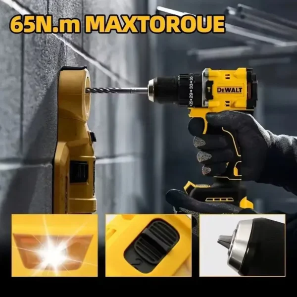 dewalt dcd805 brushless compact electric screwdriver hand drill impact drill 20v rechargeable lithium battery charger dewalt dcd805 brushless compact electric screwdriver hand drill impact drill 20v rechargeable lithium battery charger