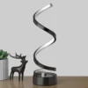 classic creative spiral led table lamp, modern minimalist dimmable spiral table lamp, adjustable arm, soft light, multifunction classic creative spiral led table lamp, modern minimalist dimmable spiral table lamp, adjustable arm, soft light, multifunction