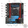 soyo x99 gaming motherboard set c612 chipset tpm2.0 pin with e5 2680 v4 cpu & ddr4 16g (2*8g) 2133mhz ram pcie3.0 for desktop pc