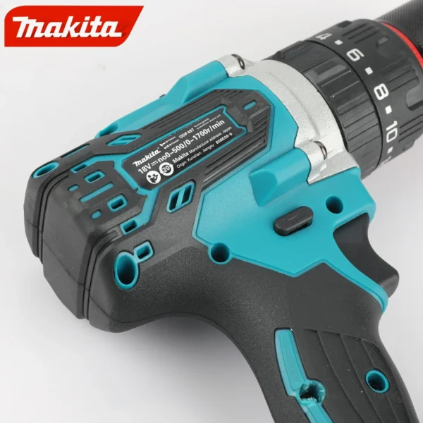 makita ddf487 13mm red and black brushless household 18v lithium ion charging impact drill, high torque electric screwdriver makita ddf487 13mm red and black brushless household 18v lithium ion charging impact drill, high torque electric screwdriver