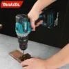 makita ddf487 13mm red and black brushless household 18v lithium ion charging impact drill, high torque electric screwdriver makita ddf487 13mm red and black brushless household 18v lithium ion charging impact drill, high torque electric screwdriver