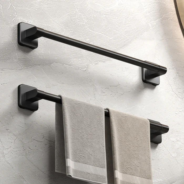 bathroom towel holder white without drilling bathroom black towel rack towel bar self adhesive bathroom towel rack towel rail