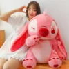 disney anime cartoon lilo & stitch kawaii plush toy girl room decoration pillow large plush doll girlfriend valentine's day gift