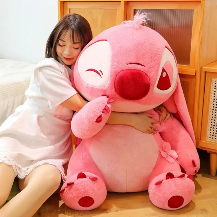 disney anime cartoon lilo & stitch kawaii plush toy girl room decoration pillow large plush doll girlfriend valentine's day gift