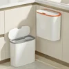 14l bathroom smart trash can wall mounted waterproof garbage bin automatic sensor wastebasket narrow dustbin for kitchen 14l bathroom smart trash can wall mounted waterproof garbage bin automatic sensor wastebasket narrow dustbin for kitchen