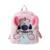 disney stitch plush new backpack cartoon fashion 3d mini women's backpack large capacity cute children schoolbag high quality!! disney stitch plush new backpack cartoon fashion 3d mini women's backpack large capacity cute children schoolbag high quality!!