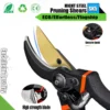sk5 steel garden hand pruner orchard shears tree trimming tool for pruning fruit trees durable garden cutting tools