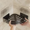 new 3/2/1 pcs adhensive bathroom shampoo holder shower caddy shelves storage no drill shelf corner towel holder shelves for
