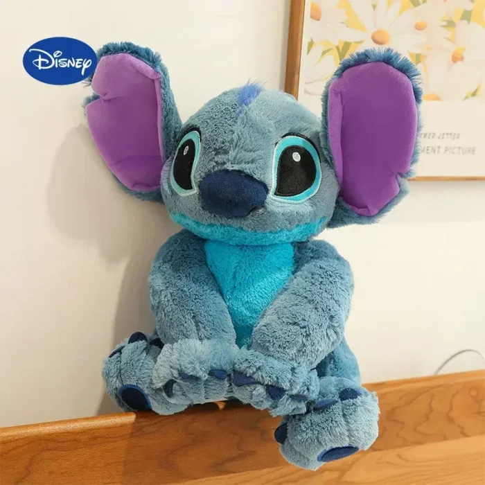 disney 60cm plush stuffed toys lilo &stitch kawaii cartoon animal cushion pillow doll couple girls boychristmas gift peluches