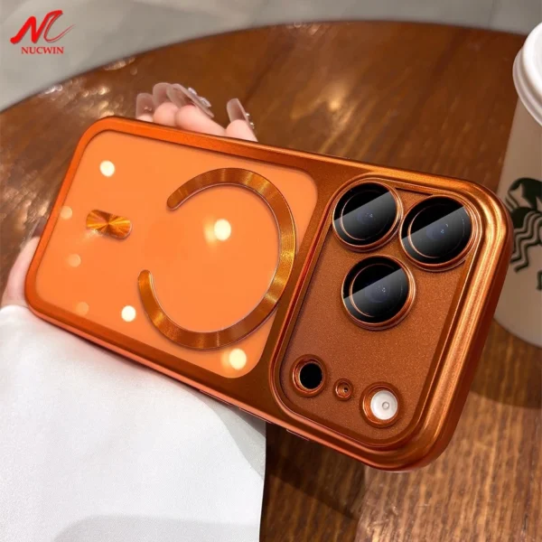 for iphone17 luxury transparent plating for magsafe case for iphone 17 pro max 17pro air original soft tpu lens protector cover for iphone17 luxury transparent plating for magsafe case for iphone 17 pro max 17pro air original soft tpu lens protector cover