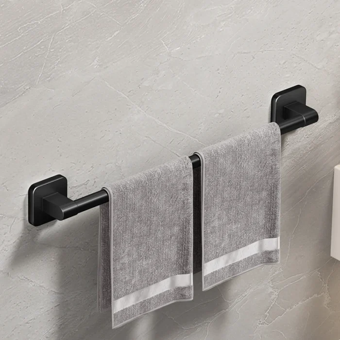 bathroom towel holder white without drilling bathroom black towel rack towel bar self adhesive bathroom towel rack towel rail