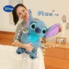 disney 60cm plush stuffed toys lilo &stitch kawaii cartoon animal cushion pillow doll couple girls boychristmas gift peluches