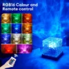 3/16 colors dynamic rotating water ripple projector night light flame crystal lamp for living room study bedroom rotating light 3/16 colors dynamic rotating water ripple projector night light flame crystal lamp for living room study bedroom rotating light
