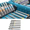 makita b 55697 electric screwdriver bits set 43pcs colour coded cross flower type hexagon socket bit power tool attachments makita b 55697 electric screwdriver bits set 43pcs colour coded cross flower type hexagon socket bit power tool attachments