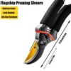sk5 steel garden hand pruner orchard shears tree trimming tool for pruning fruit trees durable garden cutting tools