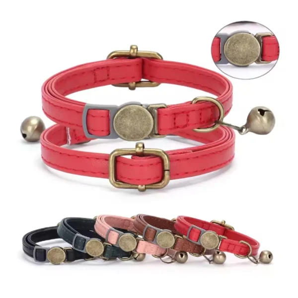 cat collar with bell cartoon footprint colorful dog puppy cat accessories kitten collar adjustable safety bell ring necklace cat collar with bell cartoon footprint colorful dog puppy cat accessories kitten collar adjustable safety bell ring necklace