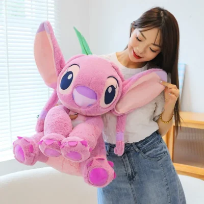 40/50cm anime cartoon disney's lilo & stitch kawaii girl plush dolls cute angel large plush toys girl's christmas birthday gifts 40/50cm anime cartoon disney's lilo & stitch kawaii girl plush dolls cute angel large plush toys girl's christmas birthday gifts