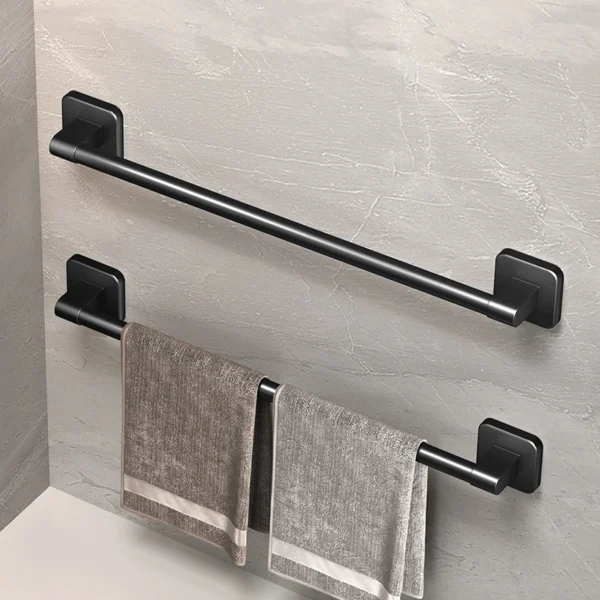 bathroom towel holder white without drilling bathroom black towel rack towel bar self adhesive bathroom towel rack towel rail