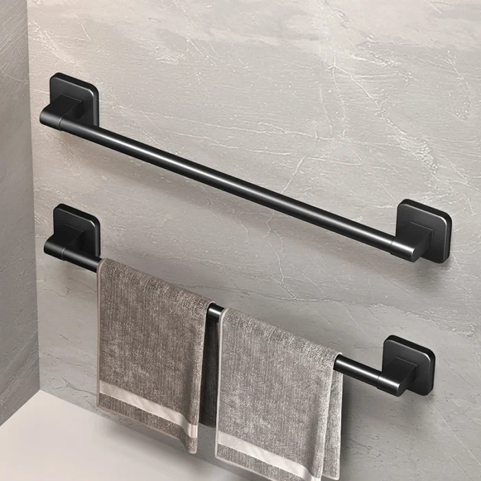 bathroom towel holder white without drilling bathroom black towel rack towel bar self adhesive bathroom towel rack towel rail