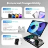 7 in 1 wireless charger station multiple devices for iphone ipad airpods and apple watch iphone fast charge night lamp clock 7 in 1 wireless charger station multiple devices for iphone ipad airpods and apple watch iphone fast charge night lamp clock