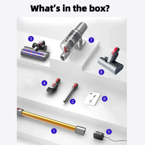 wireless handheld vacuum cleaner vc205,27000pa suction,smart dust sensor,touch screen,portable stick cordless vacuum for home wireless handheld vacuum cleaner vc205,27000pa suction,smart dust sensor,touch screen,portable stick cordless vacuum for home