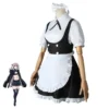 anime call of the night unisex cool cloak jacket denture wig loli maid halloween suit nanakusa nazuna cosplay costume aldult