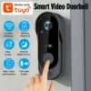 tuya wifi home smart video doorbell outdoor bidirectional hd door eye camera 1080p support sd card cloud storage waterproof