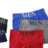 5 pcs men's high elastic plain color comfortable boxer briefs panties breathable pantyhose 5 pcs men's high elastic plain color comfortable boxer briefs panties breathable pantyhose