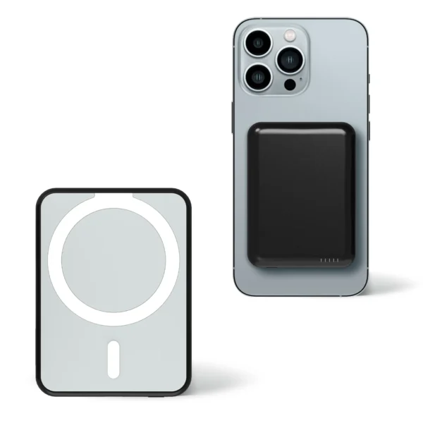 magnetic power bank portable 5000mah wireless charger 20w with usb c cable for iphone 16/15/14/13/12 pro/pro max/plus/mini