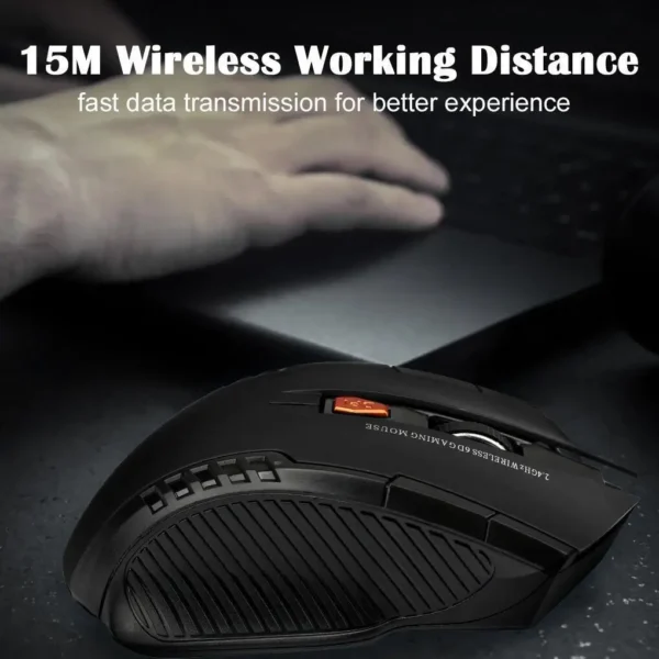 2.4g wireless mouse 1600dpi optical mouse gamer for computer 6 buttons wireless mice with usb receiver for pc laptop accessories 2.4g wireless mouse 1600dpi optical mouse gamer for computer 6 buttons wireless mice with usb receiver for pc laptop accessories