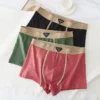 3pc 100% cotton men's underwear autumn winter new 10a antibacterial boxershorts loose comfortable men's quadrangle underpants 3pc 100% cotton men's underwear autumn winter new 10a antibacterial boxershorts loose comfortable men's quadrangle underpants