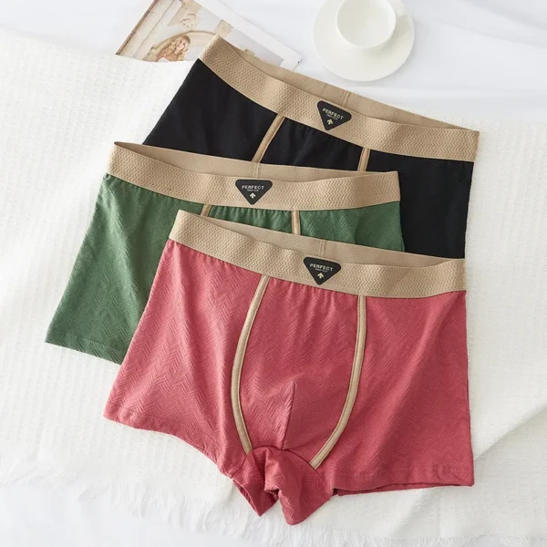 3pc 100% cotton men's underwear autumn winter new 10a antibacterial boxershorts loose comfortable men's quadrangle underpants 3pc 100% cotton men's underwear autumn winter new 10a antibacterial boxershorts loose comfortable men's quadrangle underpants