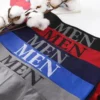 5 pcs men's high elastic plain color comfortable boxer briefs panties breathable pantyhose 5 pcs men's high elastic plain color comfortable boxer briefs panties breathable pantyhose