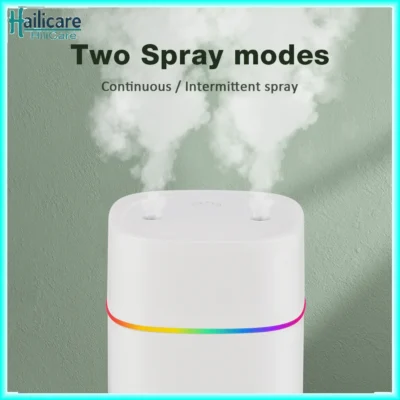 air humidifier cool mist aroma diffuser portable 600ml electric air humidifier diffuser usb humidificador for home office