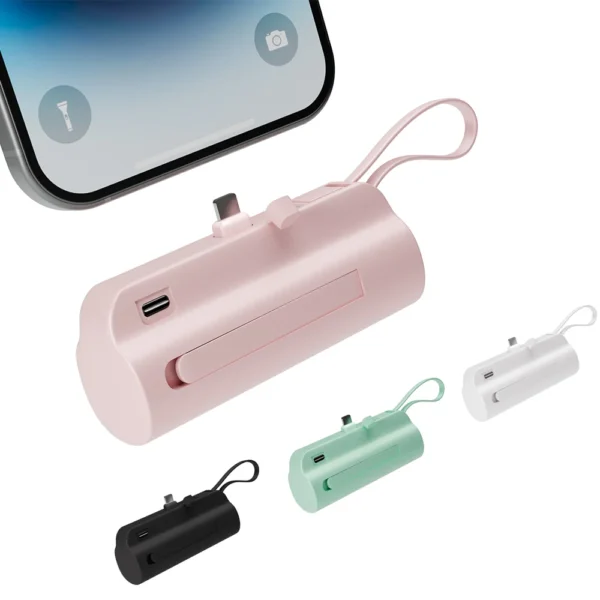 mini power bank 4500mah fast charging 10w portable type c external battery charger for huawei samsung iphone powerbank