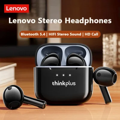 original lenovo lp23 tws wireless 5.4 bluetooth earphones hifi stereo music sport earbuds low latency gaming headphones with mic
