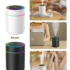 180ml aromatherapy diffuser humidifier aromatherapy essential oil air purifier sleeping car carrying home led 7 color light